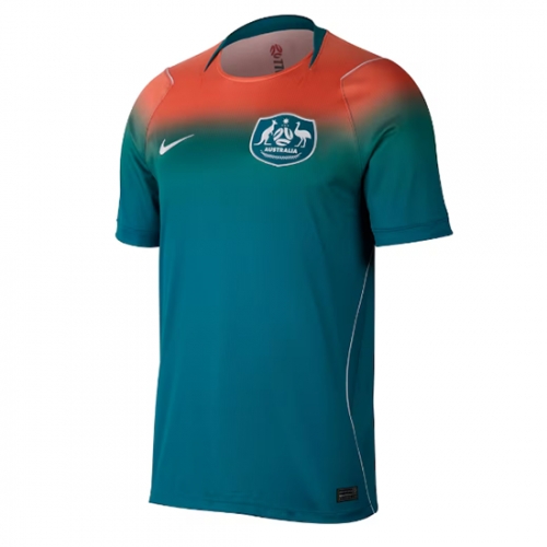 Billige Fotballdrakt Australia Replika Bortedrakt VM 2026 Kortermet Billige Fotballdrakt Australia Replika Bortedrakt VM 2026 Kortermet